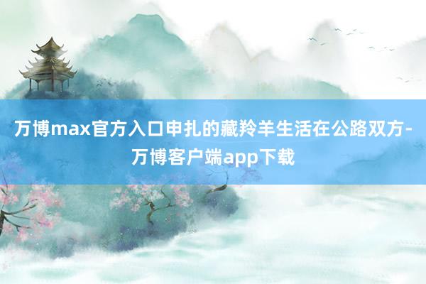 万博max官方入口申扎的藏羚羊生活在公路双方-万博客户端app下载